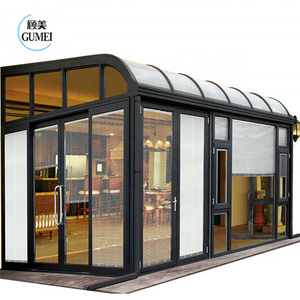 High Quality Aluminum Sunroom Electric House Sunroom Aluminum Portable Sunroom In Outside