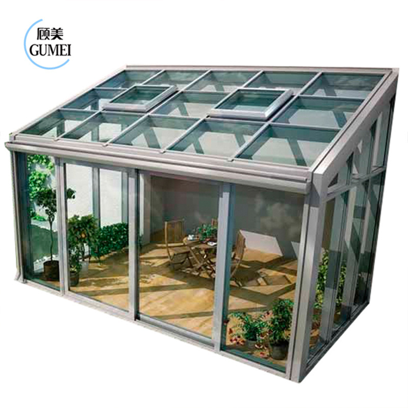 Aluminum Alloy Sun Glass Room Aluminum Victorian 4 Season Glass Greenhouses Aluminum Frame Sunroom Glass Home