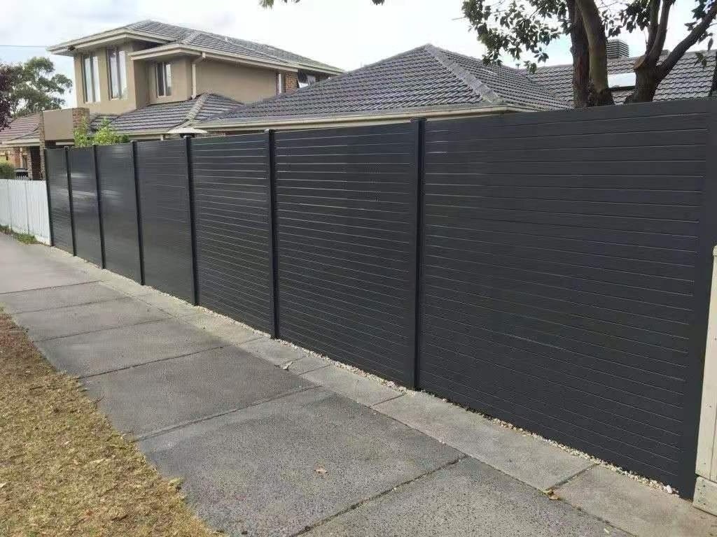 Aluminum Fencing Panels Forming Temporary Wall Fencing Feet Designs