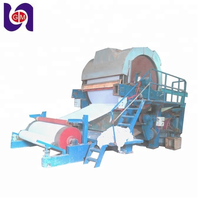 Professional Design Hemp Fiber Tissue Paper Equipment And Machine Toilet Paper Production Machine Supplier