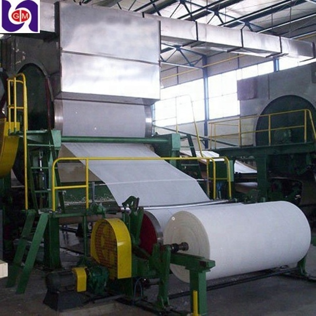 Professional Design Hemp Fiber Tissue Paper Equipment And Machine Toilet Paper Production Machine Supplier