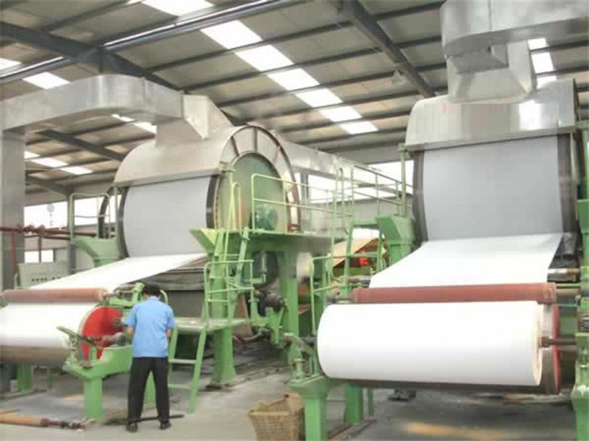 Machine For Making Tissue Paper/Jumbo Roll Making Machine/2100mm Toilet Paper Making Machine Production Line