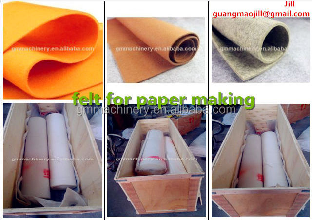 Paper Felt Machinery Recycling Paper Mill Press Felt for Toilet Paper Machine