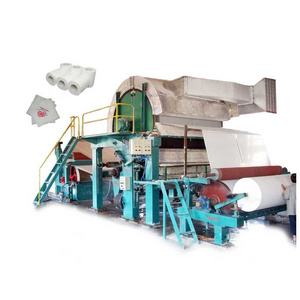 High Quality Toilet Tissue Paper Rolling Making Machine Jumbo Roll Paper Making Machine Factory Price