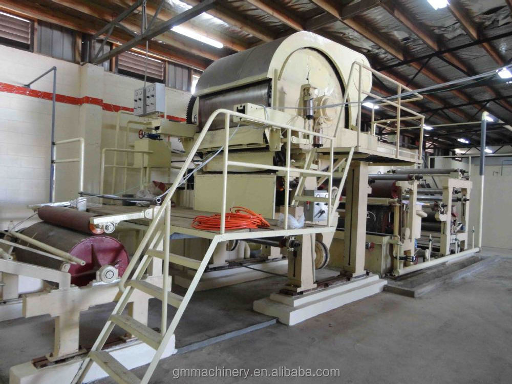 toilet tissue napkin paper pulper machine and paper making machine whole line project supplier