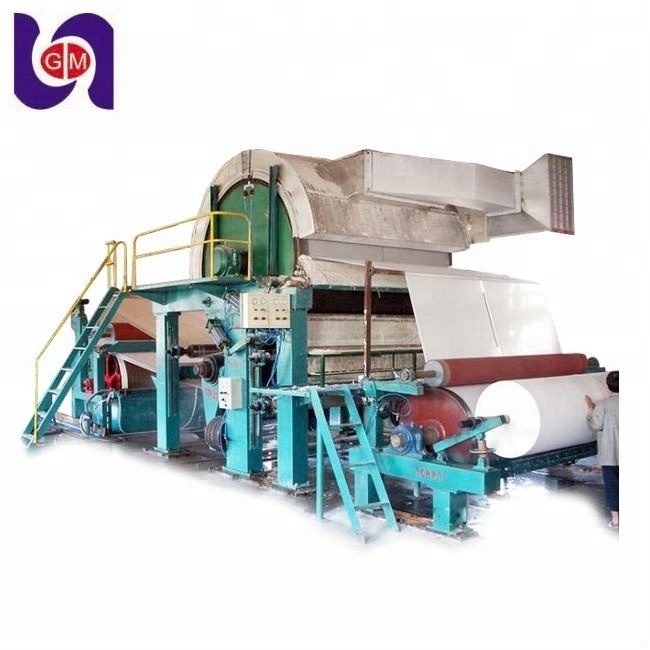 toilet tissue napkin paper pulper machine and paper making machine whole line project supplier