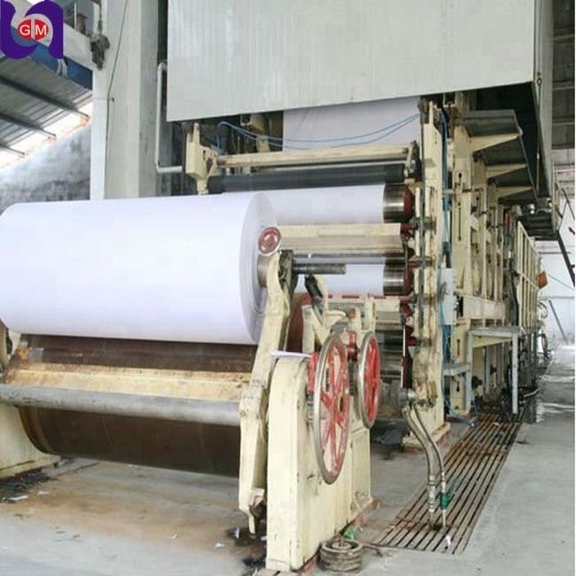 High Speed 30 Ton/day Note Book Paper Making Machine 1760 mm CE Certification A4 Paper Making Machine