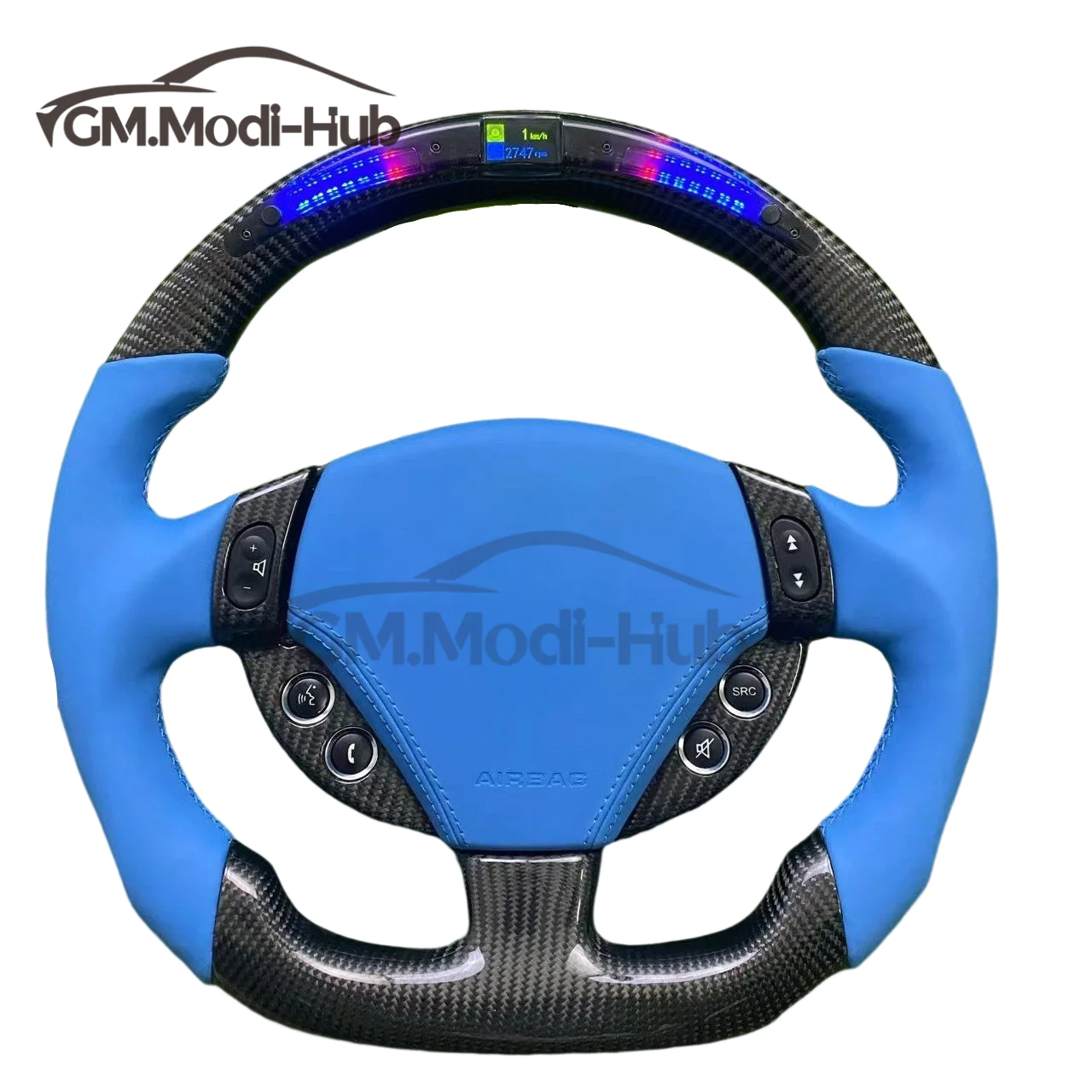 GM.Modi-Hub  Carbon Fiber Steering Wheel For Maserati 2003-2014 Quattroporte / GranTurismo