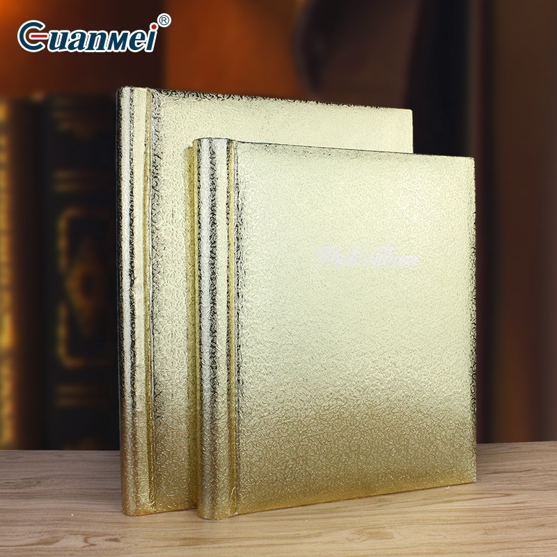 Paper cover 225*280mm spiral bound self adhesive photo album 40 pages 9*11 family photo book