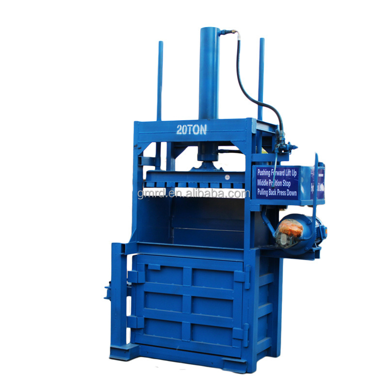 Baling Machine for Waste Paper and Cardboard / Automatic Baler Press / Plastic Baling Press Machine