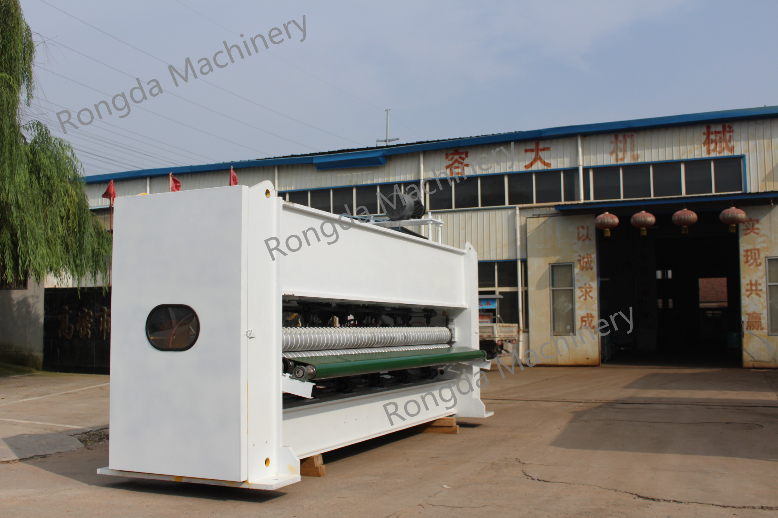 Middle speed needle punching machine of non woven blanket making production machine line with Good Quality