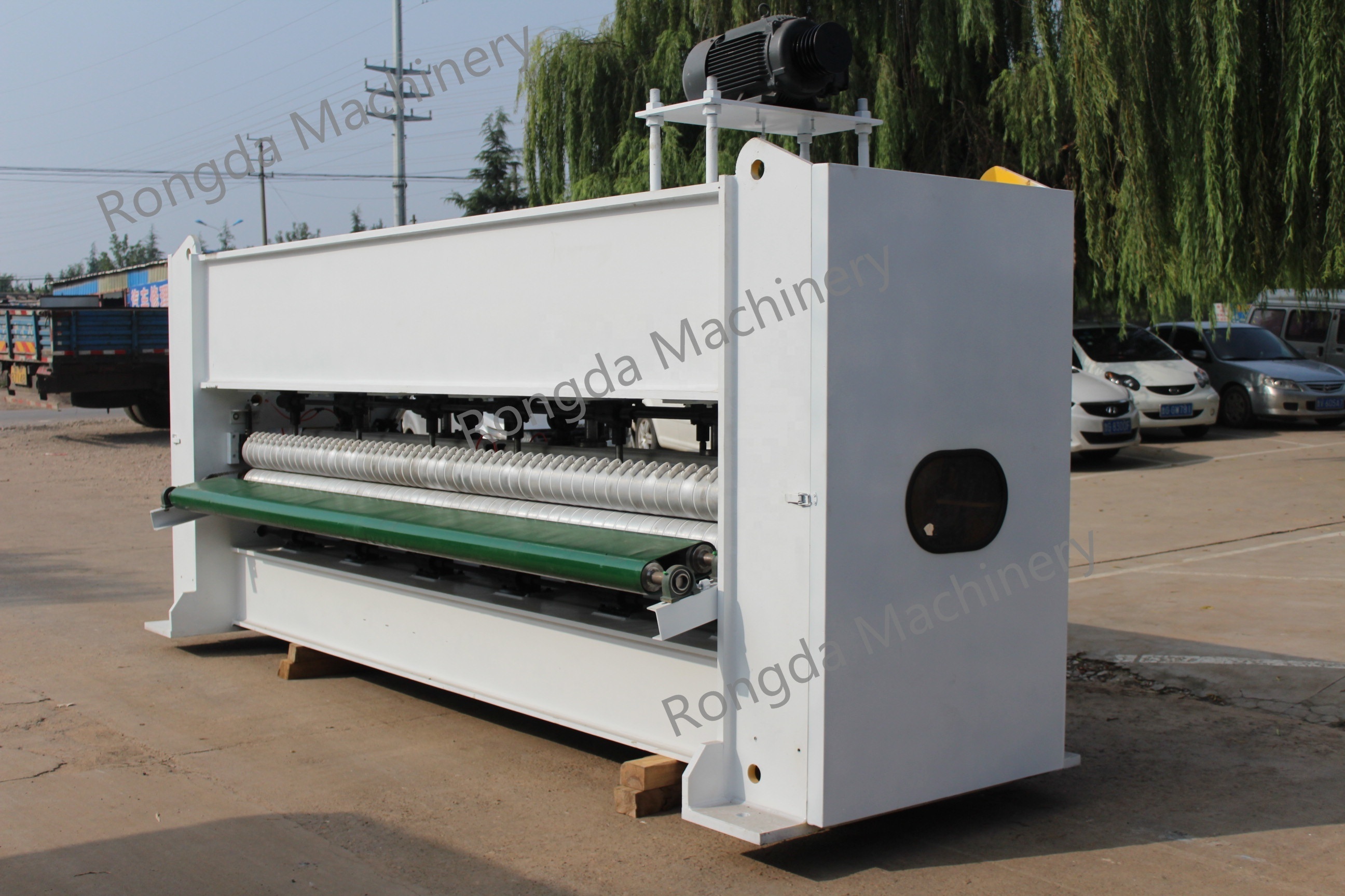 Middle speed needle punching machine of non woven blanket making production machine line with Good Quality