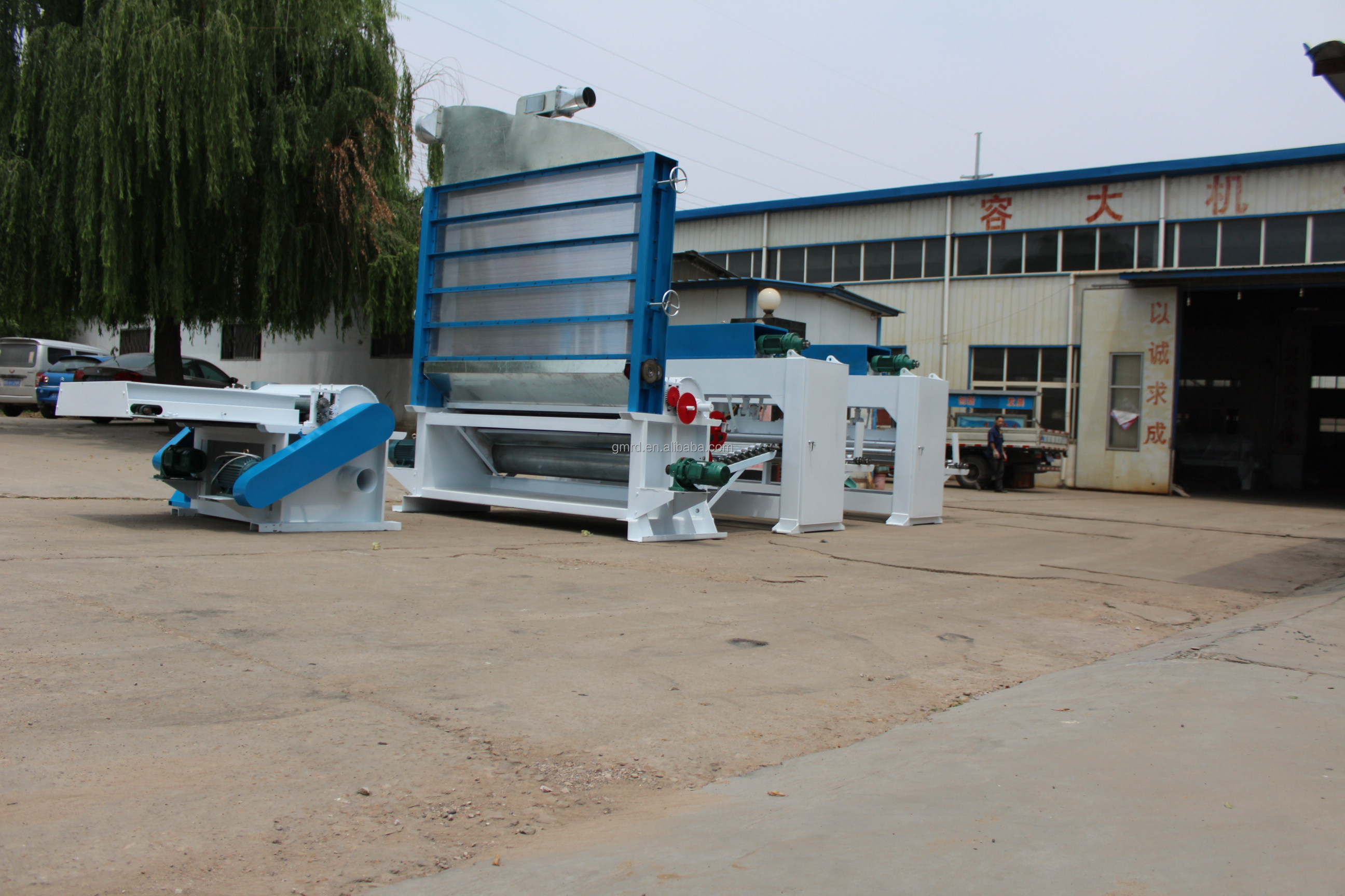 Non-woven blanket needle felt loom punching machine production line