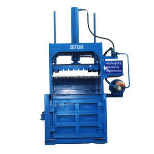 Baling Machine for Waste Paper and Cardboard / Automatic Baler Press / Plastic Baling Press Machine