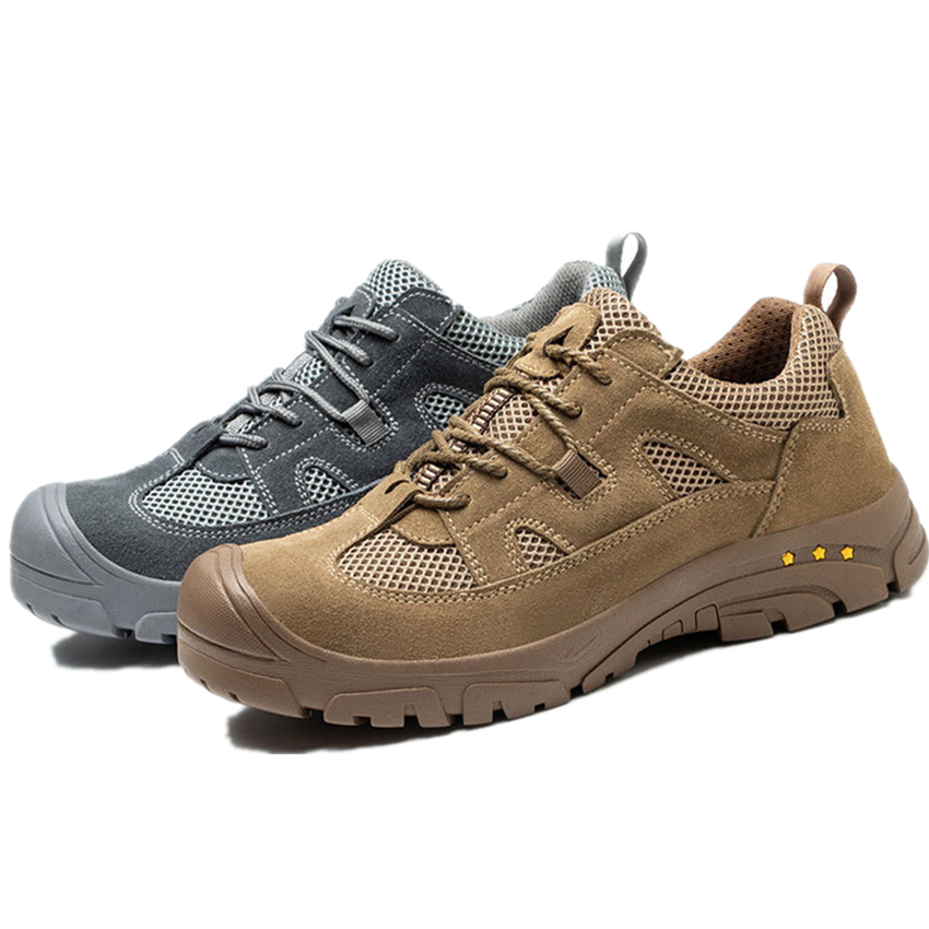 China Cheap Sport Anti Static Boots Men  Low Cut Steel Toe Construction Water Proof Safety Shoes