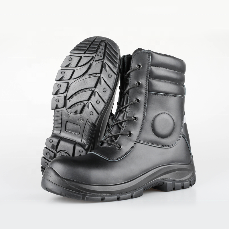 High Quality Training Boots Composite Toe Rubber Sole Full Grain Leather Jungle Boots Security Boots