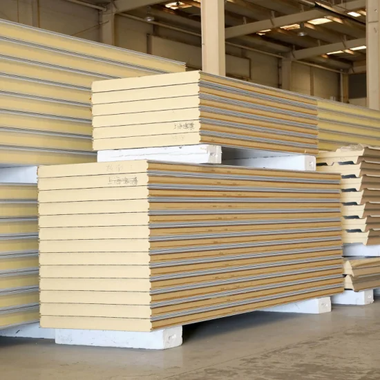 PIR PU sandwich panel for wall roof and cold room wall