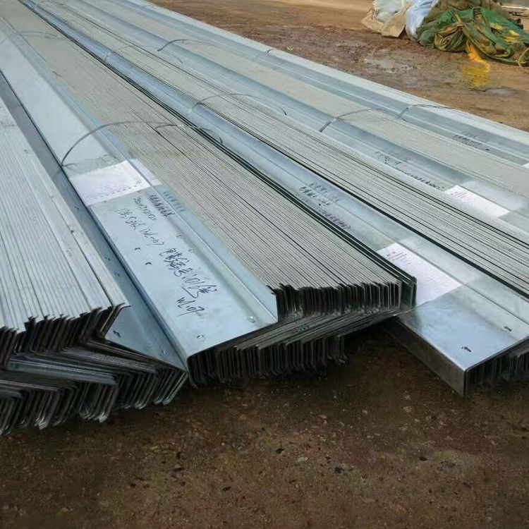 Light Weight Steel Roof Structure Prefabricated Types of Z Perforated Purlin