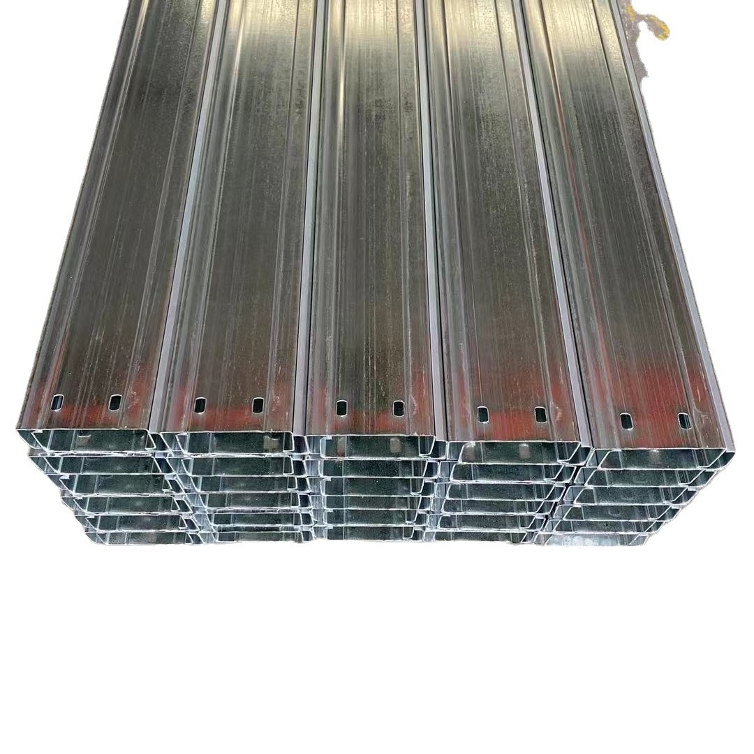 High quality structural galvanized c channel steel c purlin prices for sale