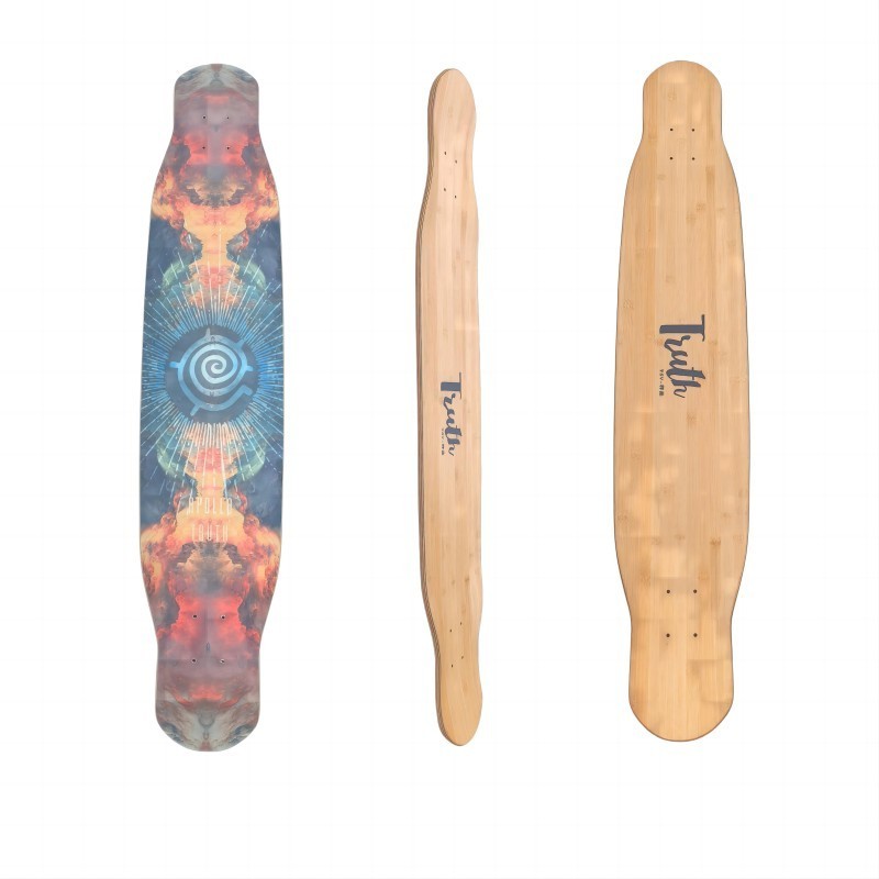 Electric Longboard Skateboards 7 Layers Deep Concave Wood Deck for Skaters Wooden made Custom Material Multi Option