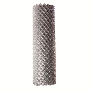 Hot dip galvanized 6' tall diamond hole chain link iron wire mesh fence