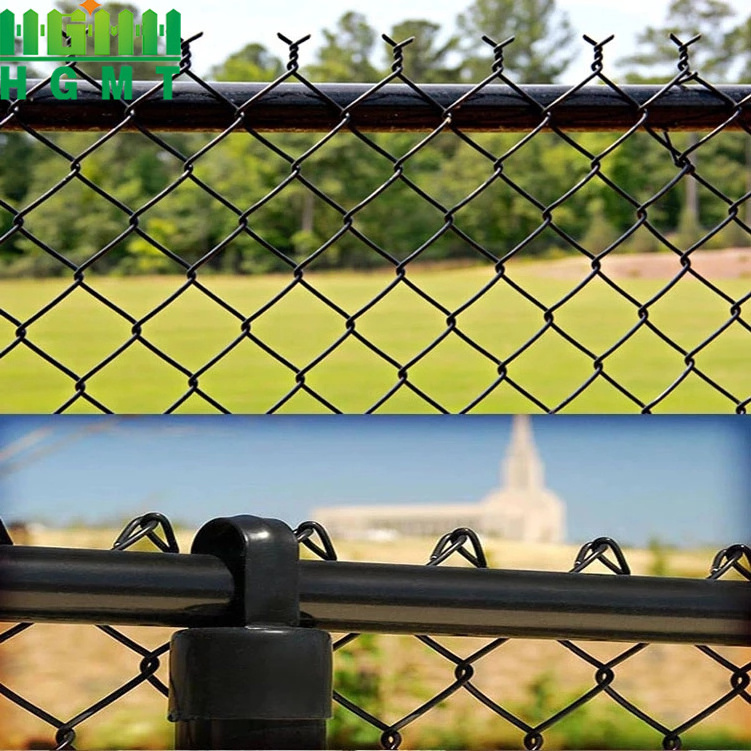 Reasonable price galvanized wholesale pvc coated chain link fence in rolls