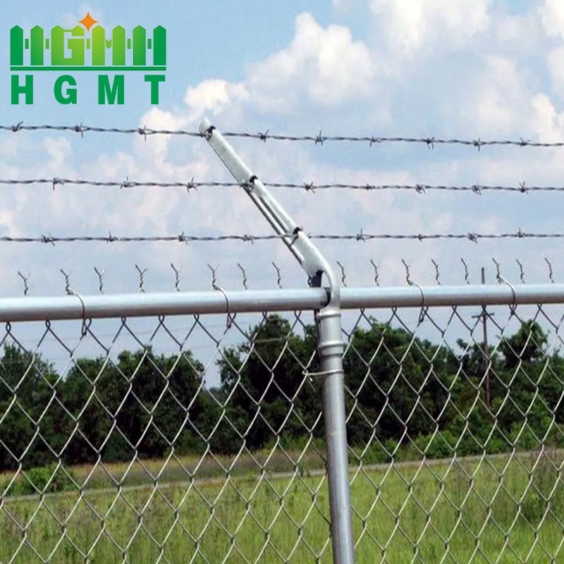 100ft 8ft 8 foot 6 foot Galvanized Diamond Fence Cyclone Fence Manual Operated Chain Link Wire Mesh Fence