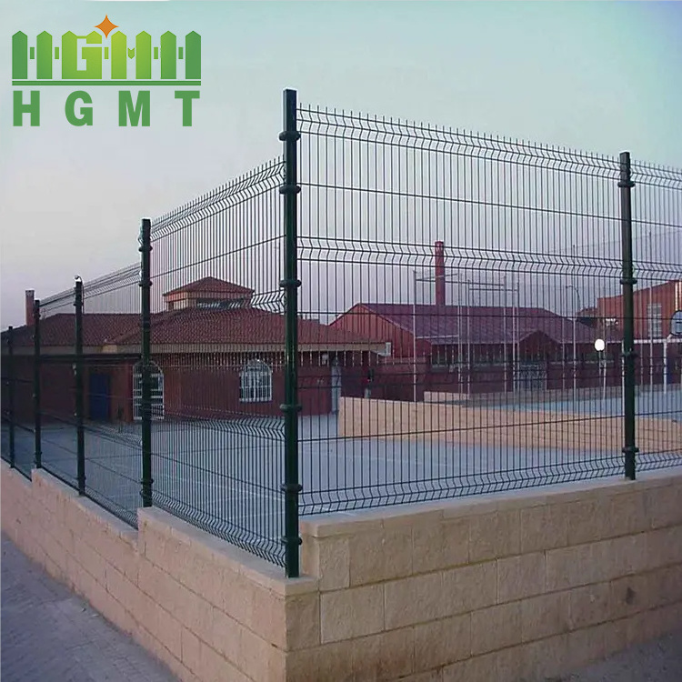 Verja De Ciclon Iron Wiremesh Material Wiremesh Panels Green 3D Fence For House