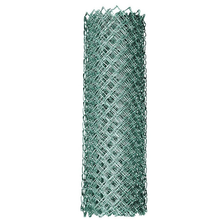 Customized 8ft Galvanized Diamond Iron Wire Mesh Modern Steel Chain Link Fence for Security Prison