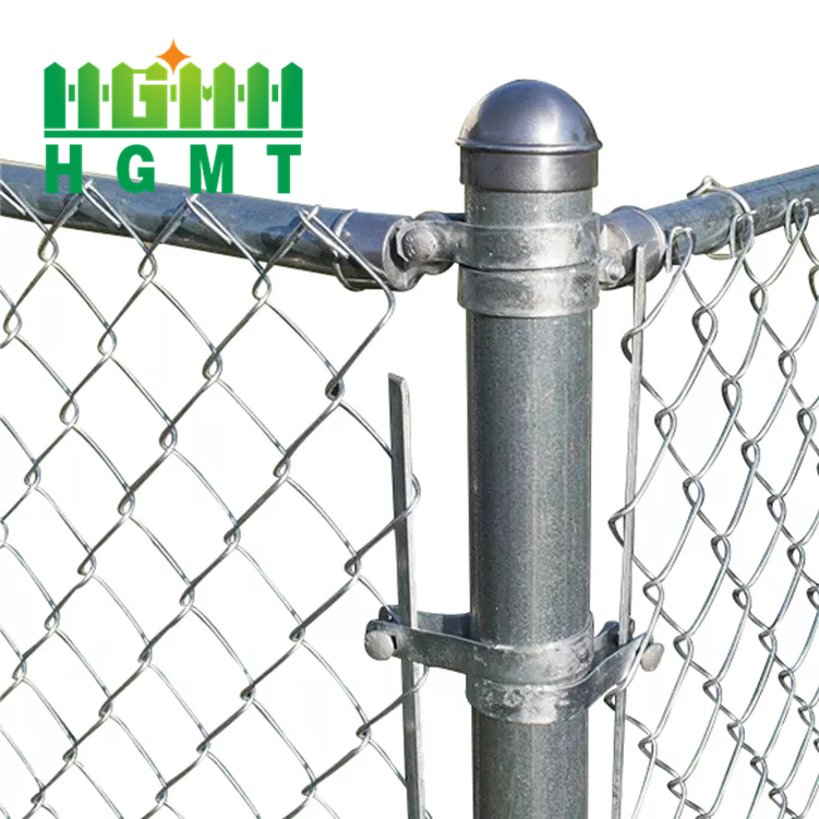 Galvanized Chain Link Fence Wire Mesh 100 Ft Roll Chain Link Fence Accessories Used Chain Link Fence For Sale