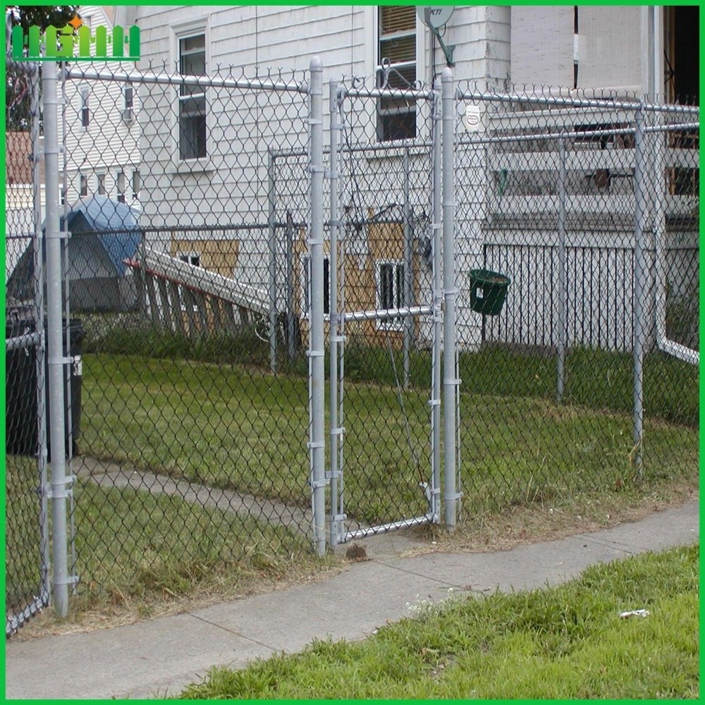 Customized 8ft Galvanized Diamond Iron Wire Mesh Modern Steel Chain Link Fence for Security Prison