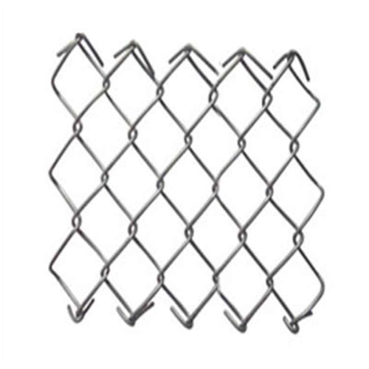 Hot dip galvanized 6' tall diamond hole chain link iron wire mesh fence