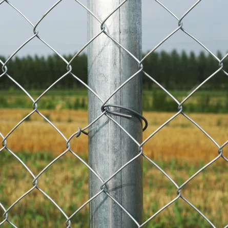 Hot Dipped Galvanized Cyclone Wire Mesh 8 ft Chain Link Fence Roll