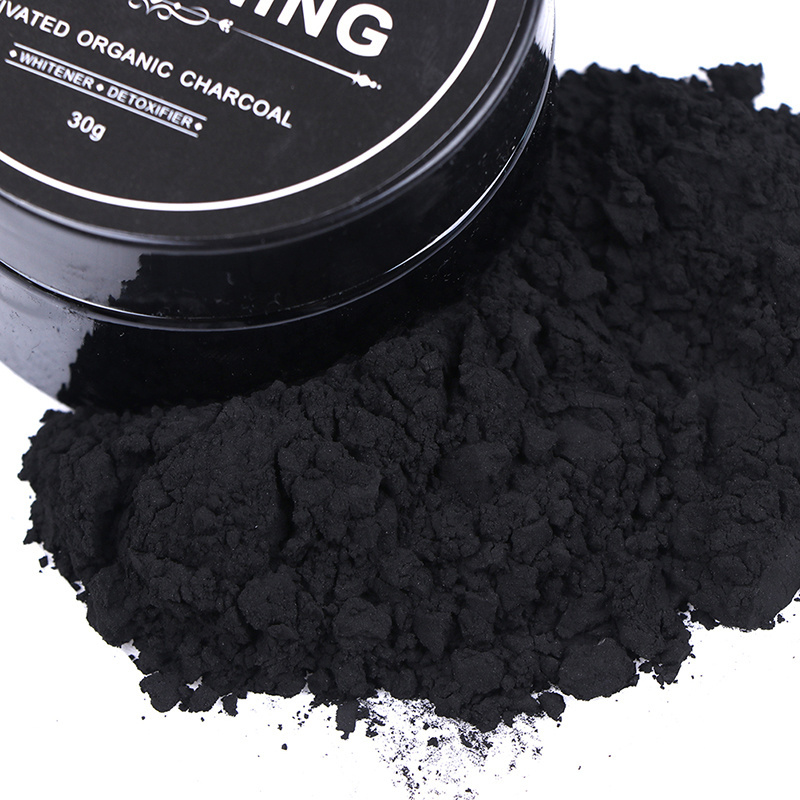 Private Label Activated Charcoal Teeth Whitening Powder