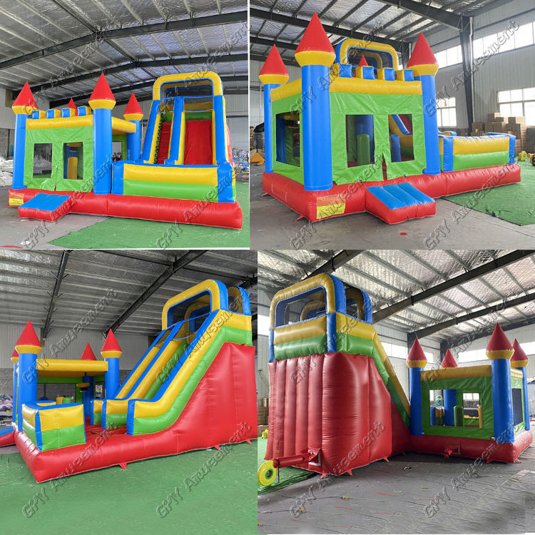 Commercial Outdoor Bouncer Jumper Bounce House Inflatable Bouncy Castle Jumping Castle with Slide