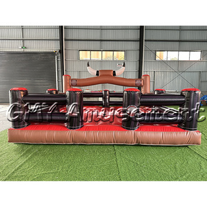 New design mechanical bull cheap price with inflatable mat mechanical bull riding for sale