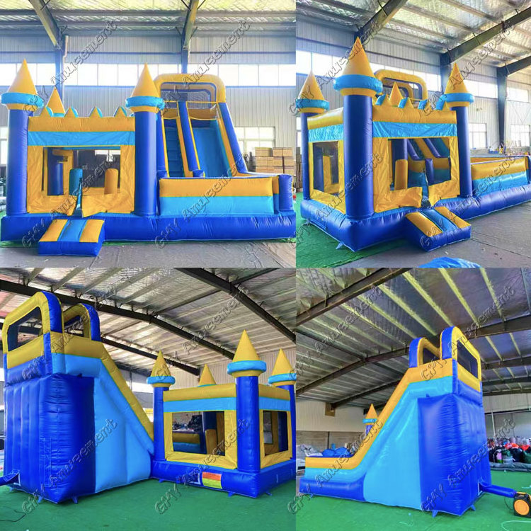 Commercial Outdoor Bouncer Jumper Bounce House Inflatable Bouncy Castle Jumping Castle with Slide