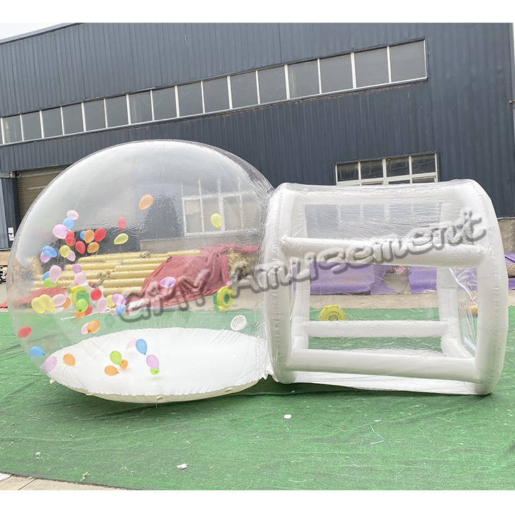 New design popular balloon artist inflatable the balloon fun house inflatable bubble house for party rental