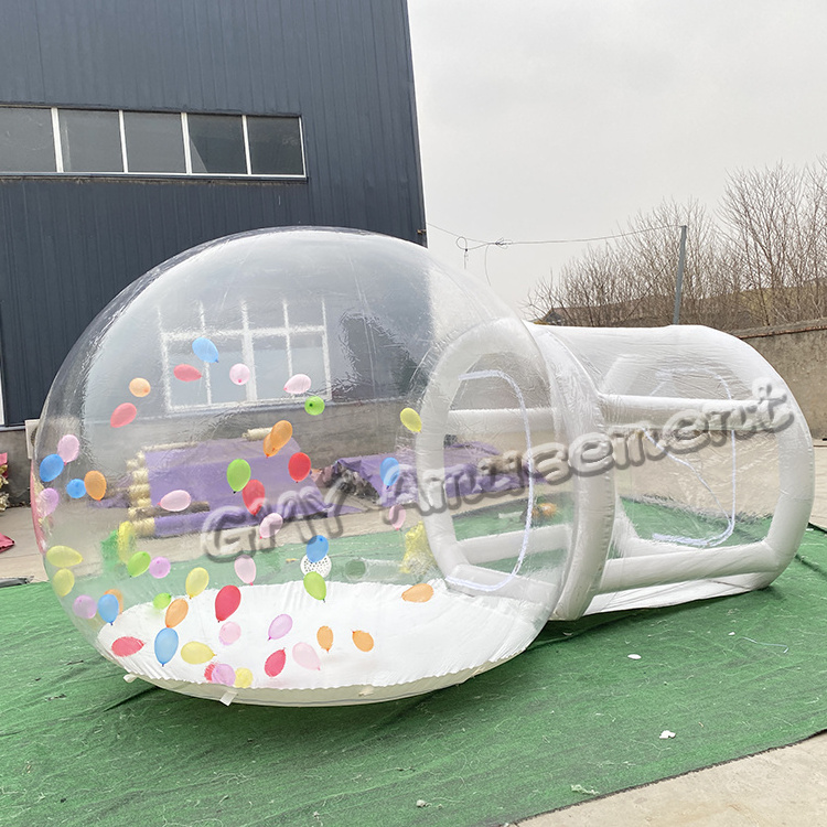 New design popular balloon artist inflatable the balloon fun house inflatable bubble house for party rental