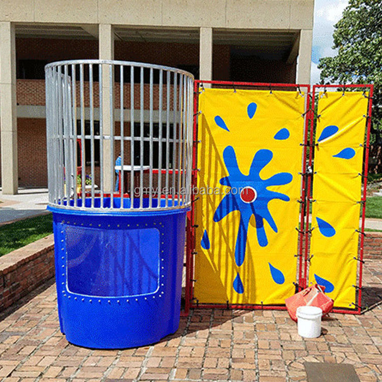 Outdoor Carnival Party Funny Inflable Juego Inflatable Sports Games Dunking Machine Dunk Tank