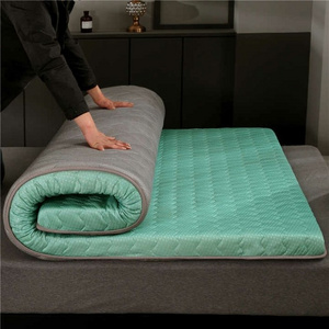 Wholesale Pressure Release High Density Pu Mattress Gel Memory Foam Mattress Topper Folding Roll in box Foam Mattress