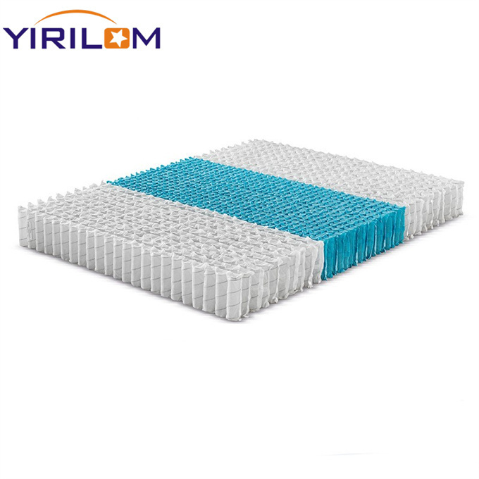 High Quality king size mattress and box spring set Non Woven Fabric Mattress Pocket Spring Unit