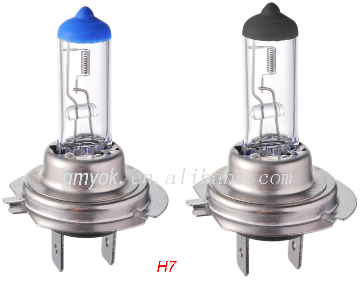 Super White 12v headlight bulbs H7 Halogen Lamp GMY auto car lights