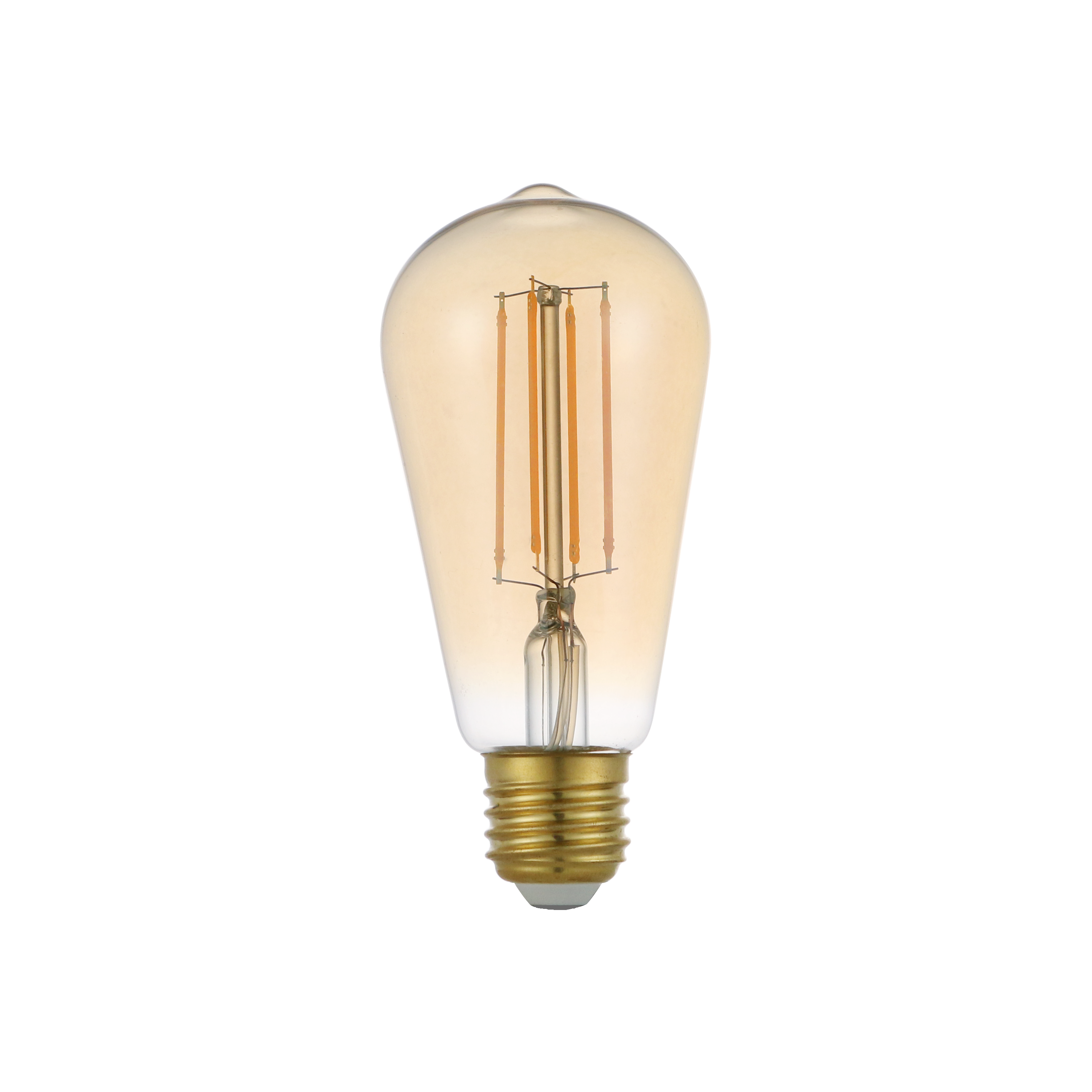 GMY E27 Warm White Vintage Edison LED Bulb Dimmable 4W G80 Antique LED Filament Bulbs Globe Shape For Decoration with CE Rohs