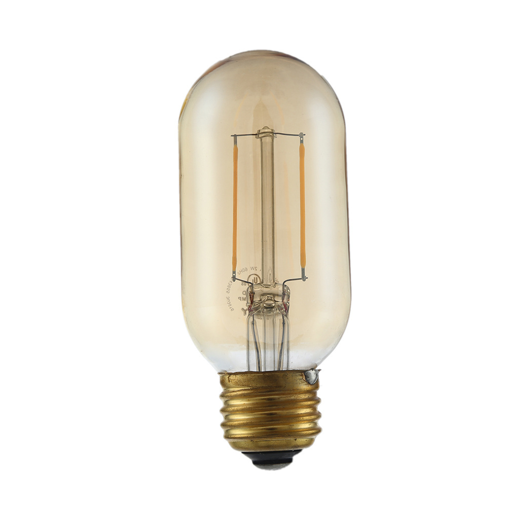 2018 Newest LED filament bulb T10 T12 T14 3.5w 300lm amber vintage bulb LED lighting dimmable filament light lamp