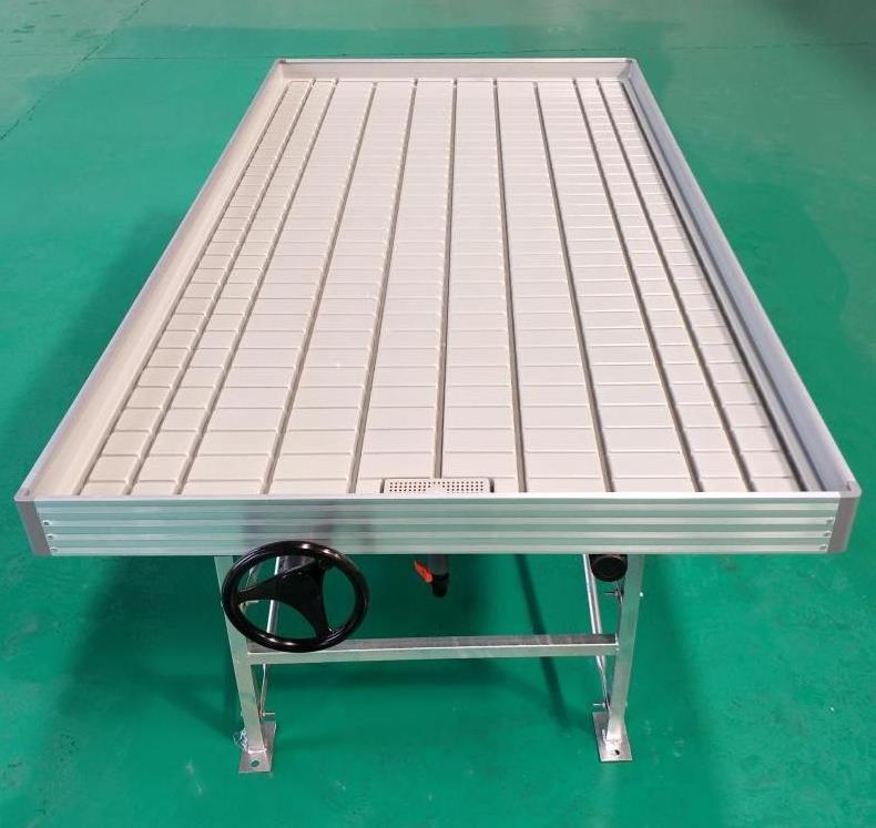 G And N Agriculture 4X8 Growing Flood Tray Tables Ebb And Flow Table Rolling Bench Plastic Trays Tables Seedbed