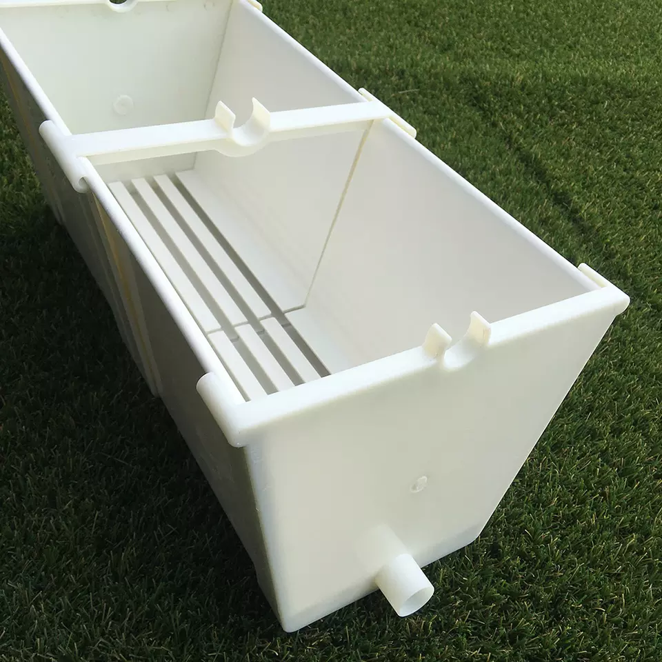 PVC NFT Gutter/Channel For Strawberry Eco-Friendly Hydroponic Vertical Growing System