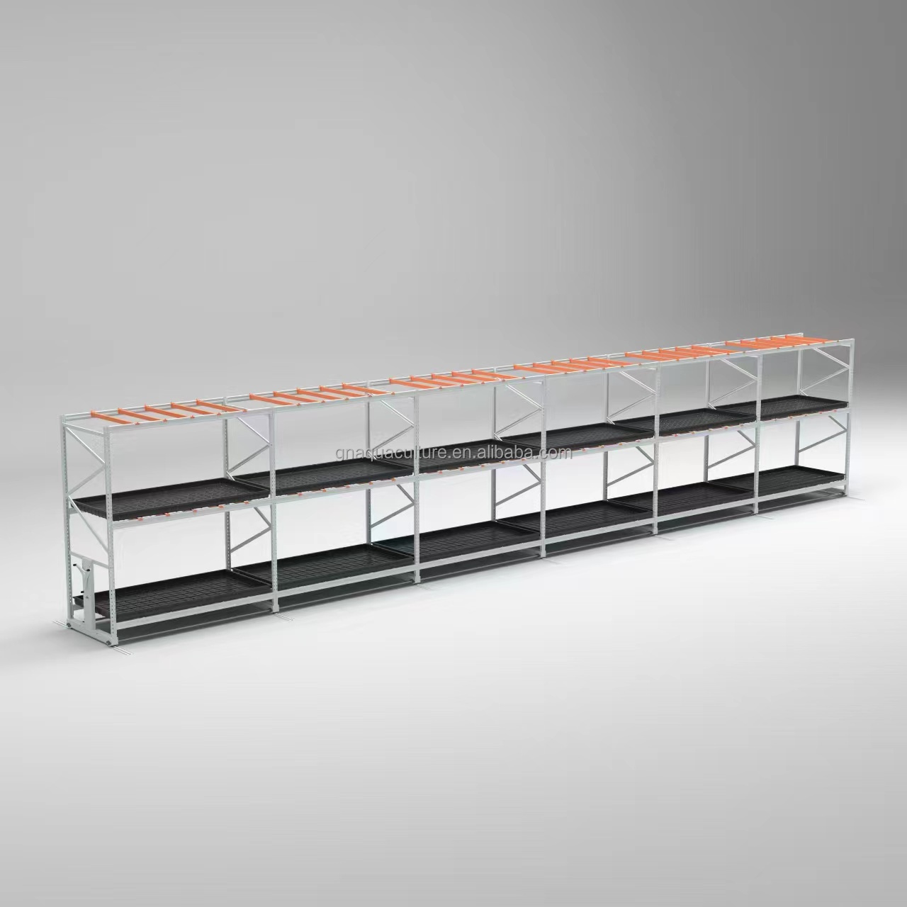 Greenhouse rack ebb and flow benches 4x8 rolling grow tables