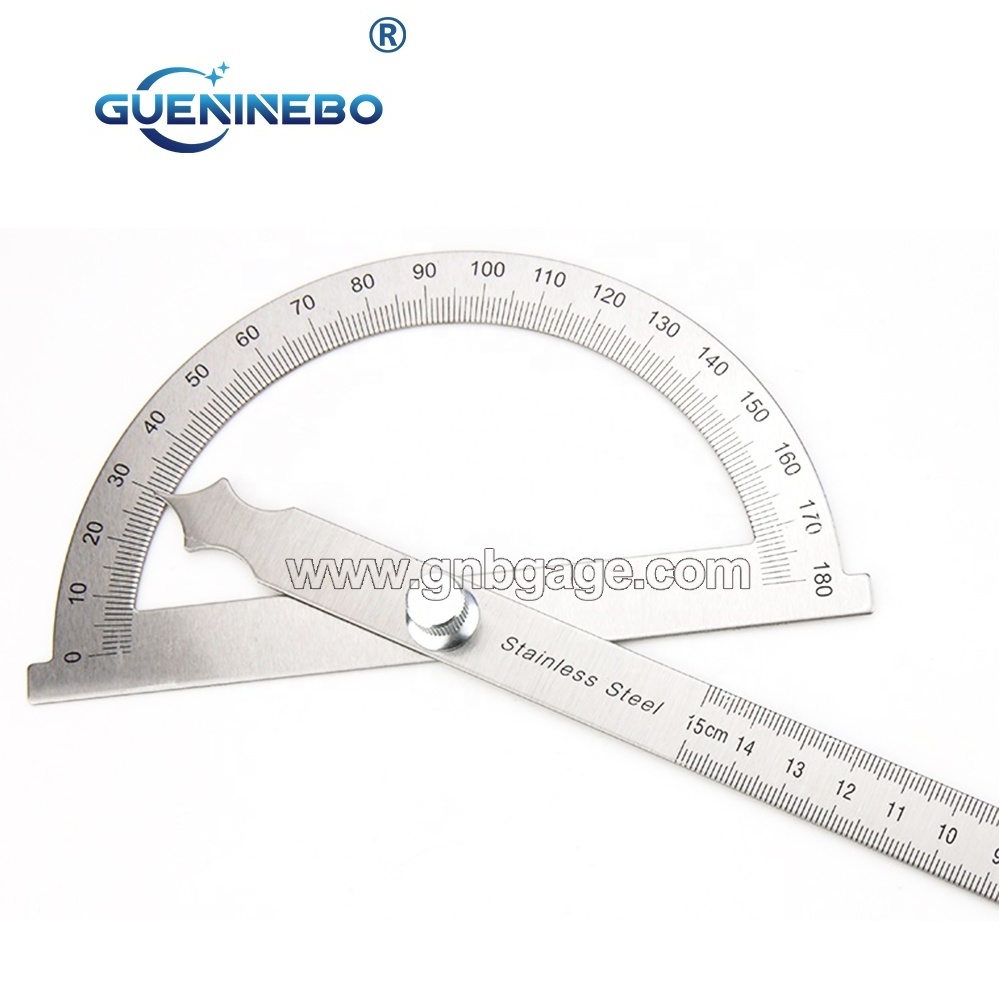 300MM PLATE TYPE 0-180 Industrial Degree Rotary Protractor