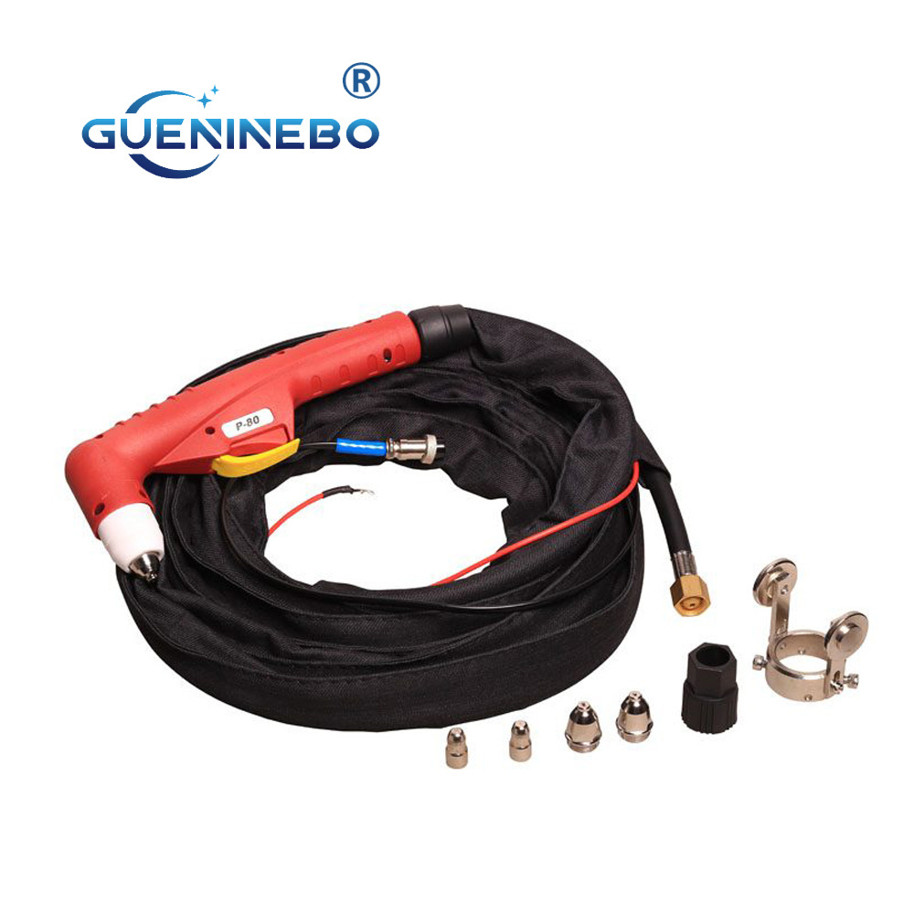 High-quality High Frequency Air Cooled Length  Central Connector P80 Plasma Cutting Torch